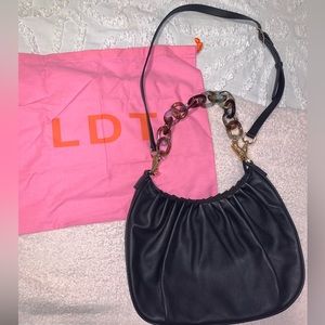 LDT Black crossbody Purse